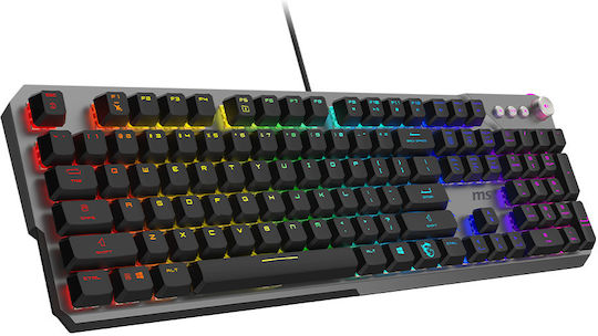 MSI Strike 600 Silent Gaming Keyboard with RGB lighting (English US)