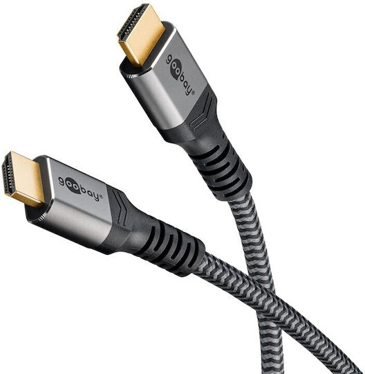 Goobay HDMI 2.0 Premium High Speed 4K 60Hz HDR Cable HDMI Male - HDMI Male 15m Black