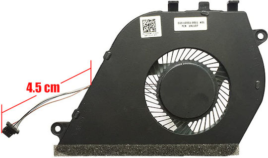 Ανεμιστηράκι Laptop Cpu Cooling Fan Dell Inspiron 5590 5598 Vostro 5490 5498 Dfs5k12114262g Fln3 Oem Κωδ 80872