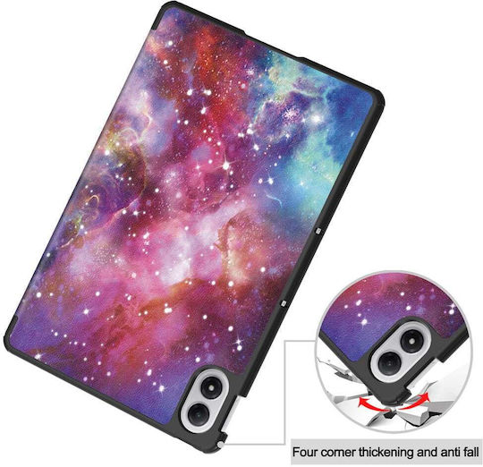 Techsuit Foldpro Флип капак Многоцветеа (Xiaomi Redmi Pad 2 Pro, Galaxy)
