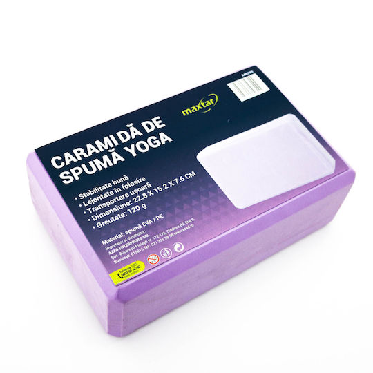 Yoga Block Maxtar Lila