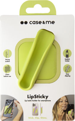 Sbs Case Me Lipstick Holder Suction Cup Smartphones Green