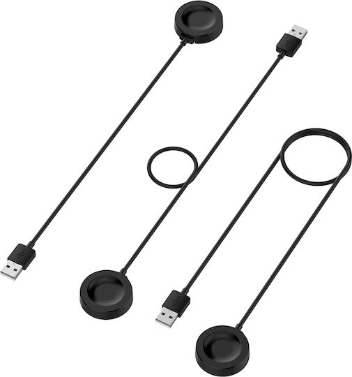 Techsuit Wearable Charger Huawei Watch 4, Huawei Watch 4 Pro, Honor 4 Pro Blackς