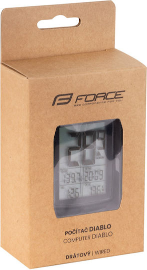 Force Waterproof Wireless Bicycle Counter