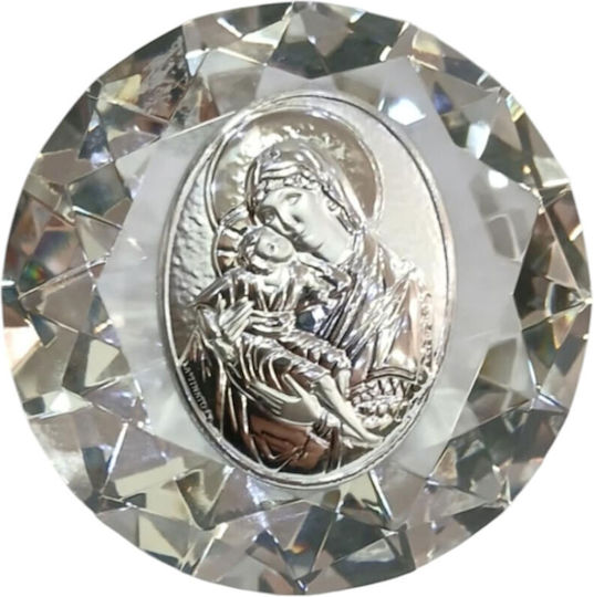 Kalliopi Silver Гоури Бял 8x8см 1бр