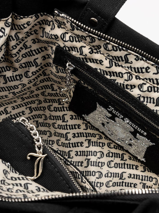 Fabric Women's Shopper Bag Black