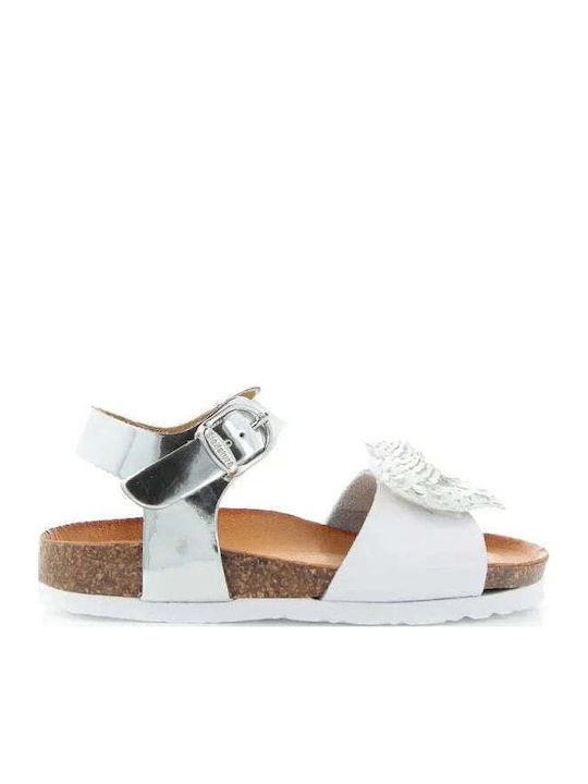Sandale Copii White Silver