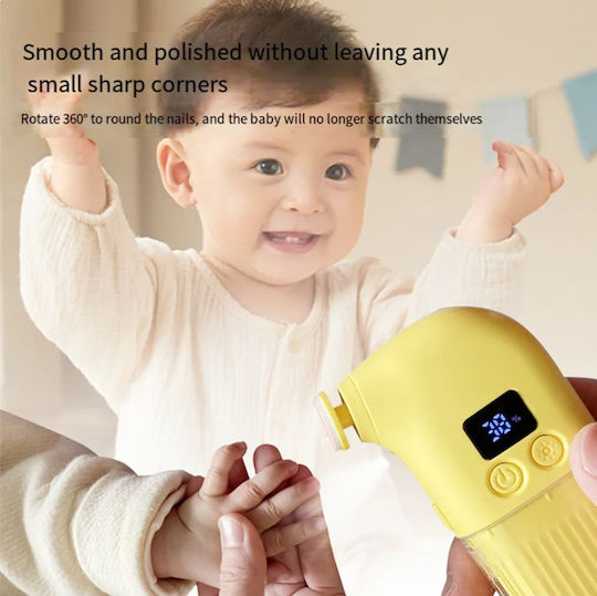 Baby Electric Nail File Yellow