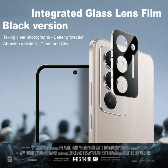 Imak Camera Protection Tempered Glass Black for the Xiaomi Redmi 15 4G / 5G