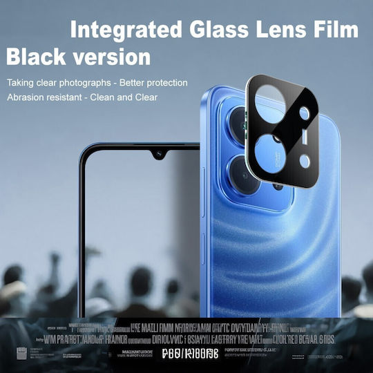 Imak Camera Protection Tempered Glass Black for the Xiaomi Redmi 15C, Poco C85