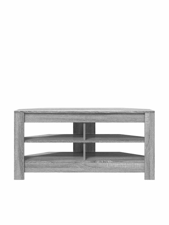 TV-Ständer Grau Spanplatte M102xT40,5xH45cm