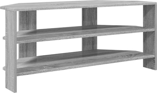 TV-Ständer Grau Spanplatte M102xT40.5xH45cm