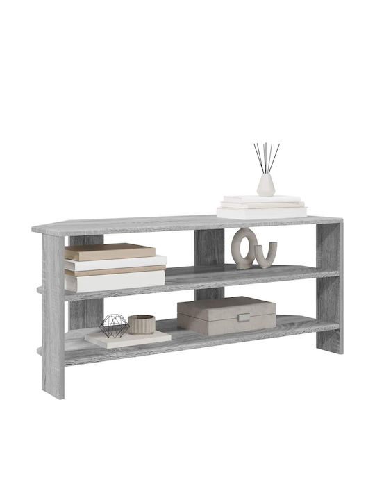 TV-Ständer Grau Spanplatte M102xT40.5xH45cm