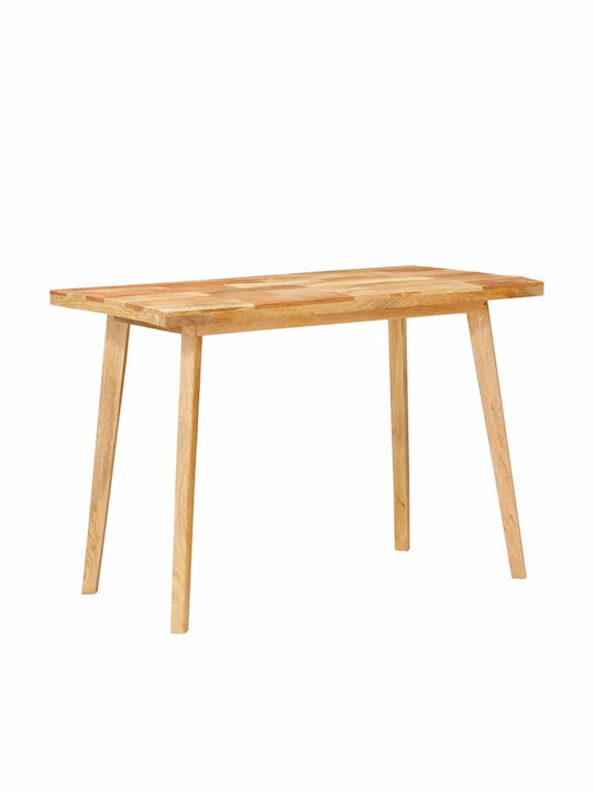 Table Dining Room from Solid Wood Natural 100x55x75cm