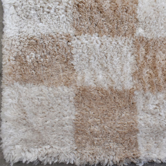 160x210cm Shaggy Crem-Bej
