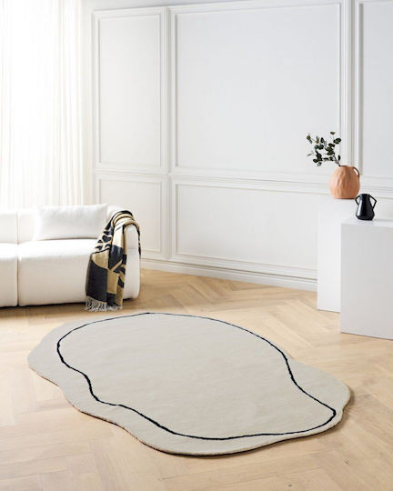 Beliani Χαλί Ορθογώνιο Beige 160x230cm