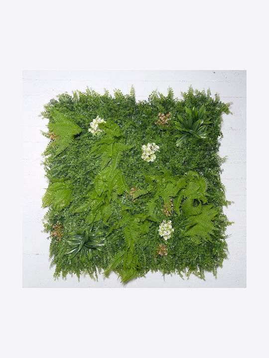 Supergreens Künstliches Laubpaneel Fetere Multi 1x1m Künstliche
