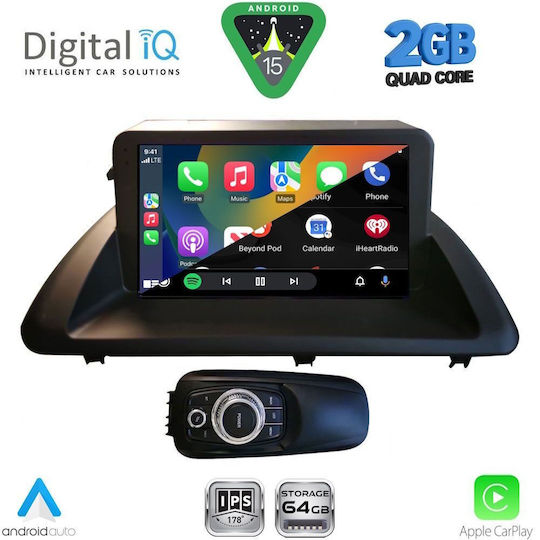 Digital IQ Car Audio System for Lexus CT 2011-2020 (Bluetooth/USB/WiFi/GPS/Apple-Carplay/Android-Auto) with Touch Screen 9"