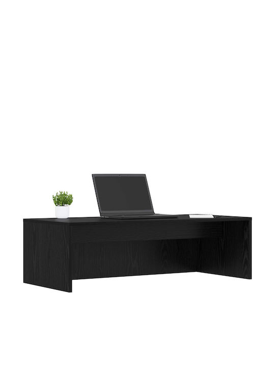 Desk Wooden Black Beech 100x45x30cm