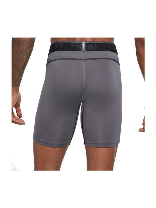 Nike Pro Dri-Fit Men's Sports Short Leggings Gray
