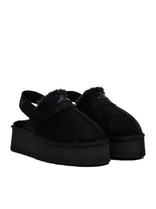 Winter Women's Slippers Black