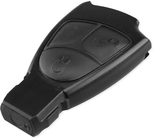 Techstar Car Key Case Compatible Mercedes C E Clk Ml Slk Cl S Class Sprinter Viano Vito 2 Buttons