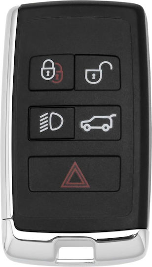 Techstar Car Key Case Land Rover Range Rover Evoque Sport Discovery 3 5 Buttons