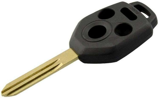 Techstar Car Key Case Compatible Subaru Tribeca Legacy Outback 4 Buttons