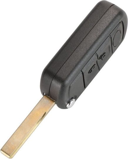 Techstar Car Key Case Compatible Land Rover Range Rover 3 Buttons