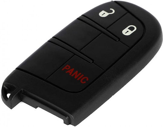 Husă Pentru Chei Auto Compatibilă Chrysler Dodge Jeep Fiat 3 Butoane Lamă Baterie Știfturi