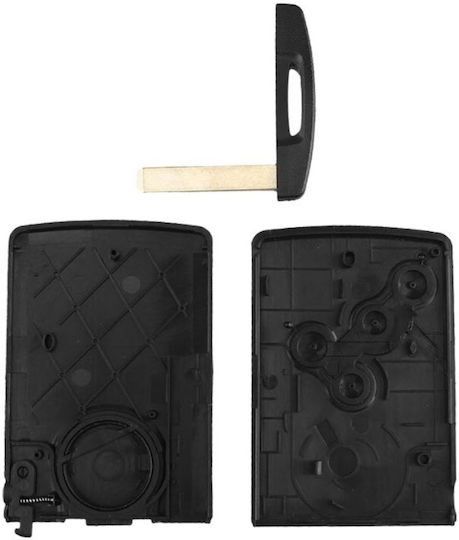 Husă Smartcard Pentru Chei 4 Butoane Techstar Compatibil Renault Megane Iii Scenic Laguna Iii Clio Captur