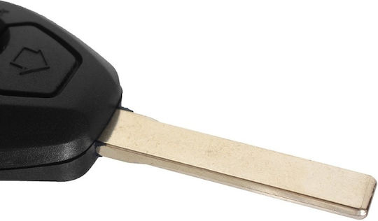 Techstar Husa Completă Pentru Chei Auto Compatibilă Bmw Seria 3/5 Cas2 868mhz 3 Butoane 2 Piste