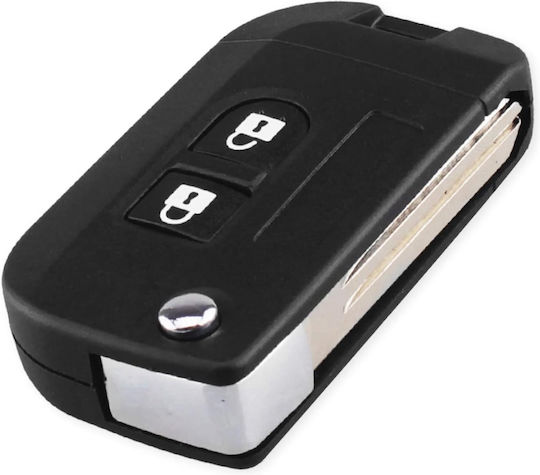 Husă Pliabilă Pentru Chei Auto Compatibilă Nissan Qashqai Micra Navara Almera Primera Note Juke X-trail Pathfinder