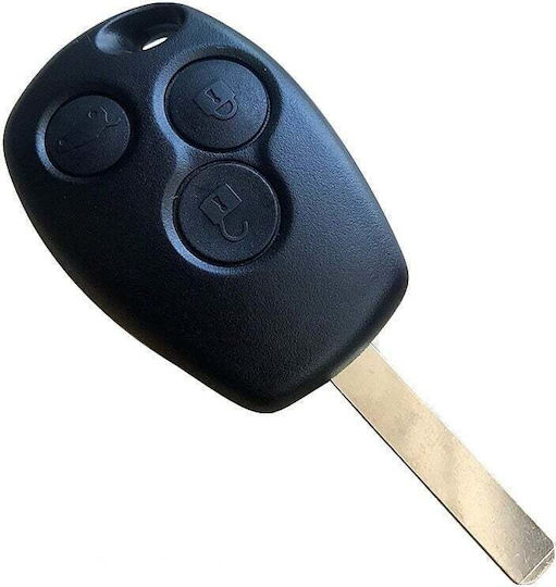 Husă Pentru Chei Auto Compatibilă Renault Clio Megane Laguna Dacia Logan Duster Sandero 3 Butoane Va6