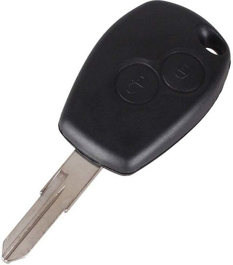Husă Pentru Chei Auto Compatibilă Renault Clio Megane Modus Espace Laguna Scenic Dacia Logan Duster Sandero 2 Butoane Vac102