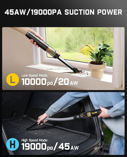 Fanttik Slim V10 Apex Aspirator De Mână Și Suflantă Pentru Mașini 2 În 1 Reîncărcabil 12V 120W