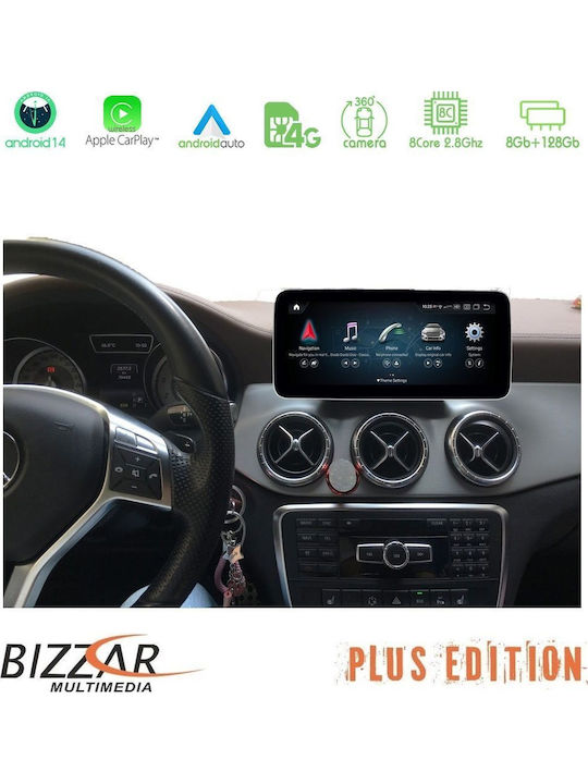Bizzar Car Audio System for Mercedes-Benz B Class 2012-2015 (Bluetooth/USB/AUX/WiFi/GPS/Apple-Carplay/Android-Auto/CD) with Touch Screen 10.25"
