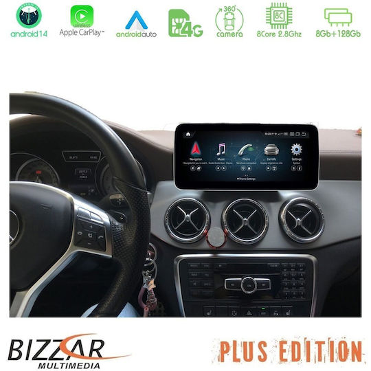 Bizzar Ηχοσύστημα Αυτοκινήτου για Mercedes-Benz B Class 2012-2015 (Bluetooth/USB/AUX/WiFi/GPS/Apple-Carplay/Android-Auto/CD) με Οθόνη Αφής 10.25"