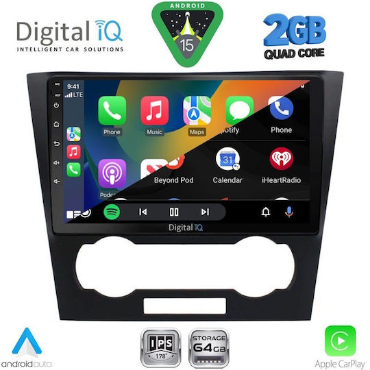 Digital IQ Ηχοσύστημα Αυτοκινήτου για Chevrolet Epica 2006-2011 (Bluetooth/USB/WiFi/GPS/Apple-Carplay/Android-Auto) με Οθόνη Αφής 9"