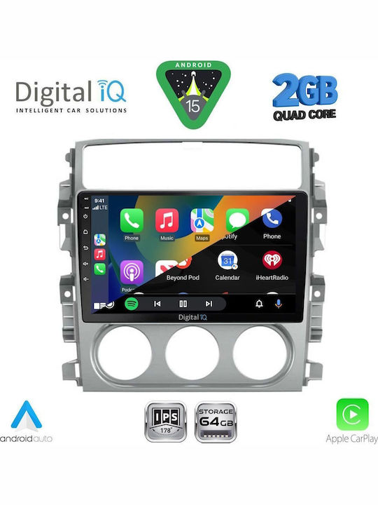 Digital IQ Car Audio System for Suzuki Liana 2001-2007 (Bluetooth/USB/WiFi/GPS/Apple-Carplay/Android-Auto) with Touch Screen 9"