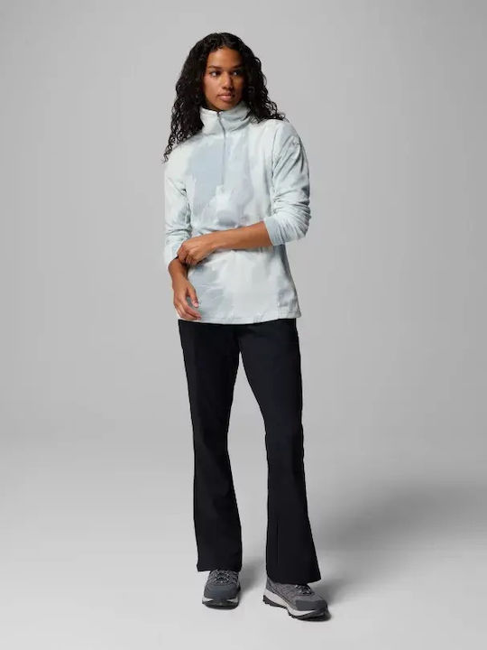 Glacial Iv Bluza Fleece de Damă de Iarnă cu Fermoar Crushed Blue/Snowflight Tonal