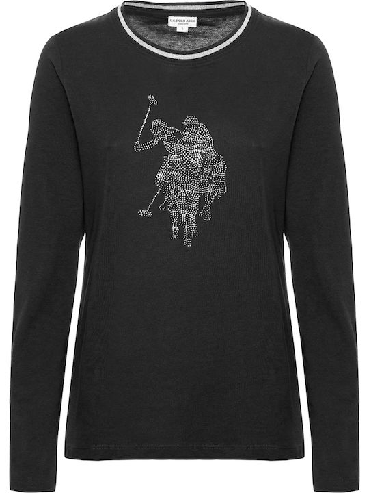 Bets Damen Polo Bluse Nero