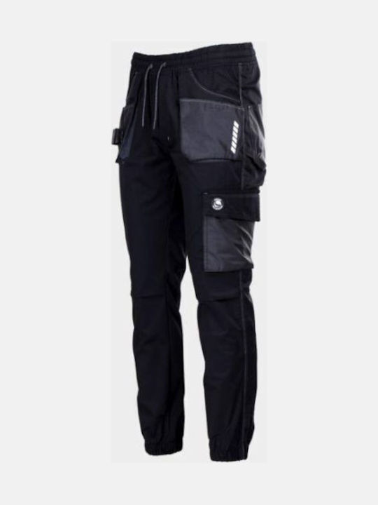 Stenso Sport Arbeitshose Schwarz