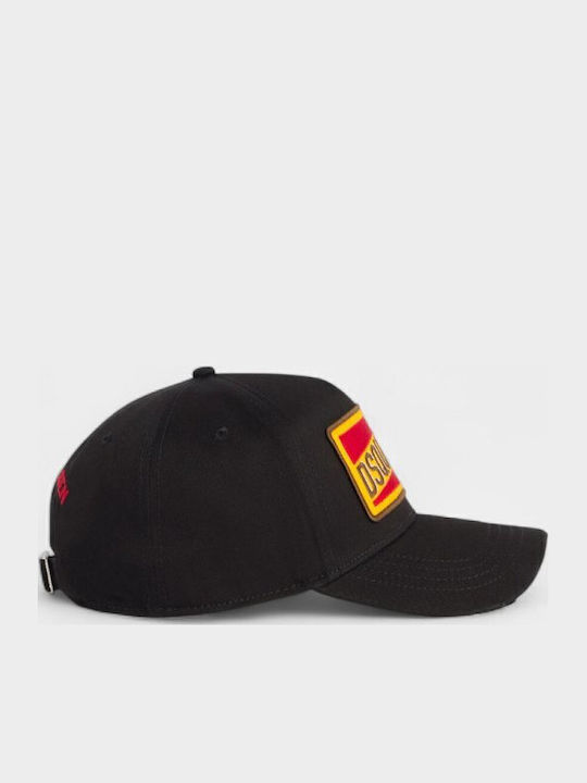 Dsquared2 Men's Logo Patch Baseball Cap Bcm041905c00001