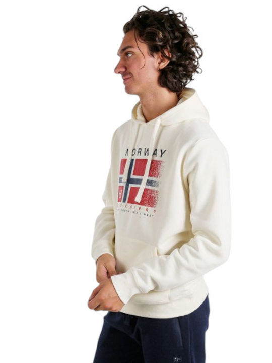 Hoodie Ecru