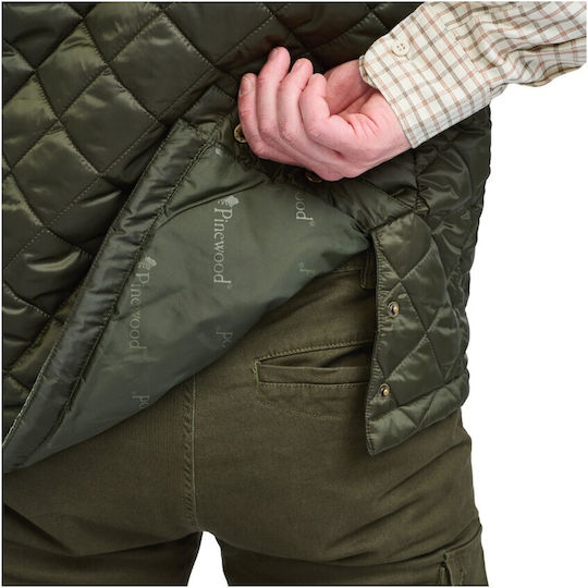 Pinewood Hunting Vest Nydala Classic Moss Green