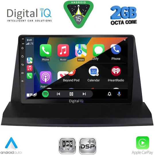 Digital IQ Ηχοσύστημα Αυτοκινήτου για Lexus NX 2014-2022 (Bluetooth/USB/WiFi/GPS/Apple-Carplay/Android-Auto) με Οθόνη Αφής 9"