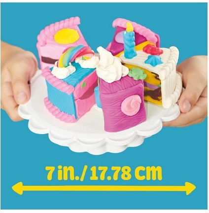 Play-Doh Πλαστελίνη - Παιχνίδι Doh & More - Super Slice Cake Playset για 3+ Ετών