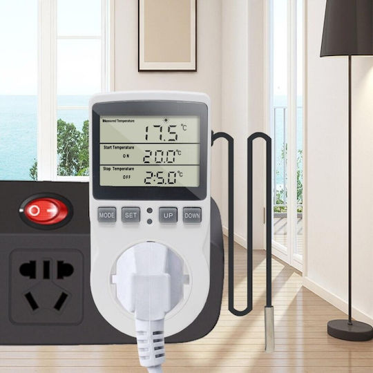 3M Techstar Kt3100 Ψηφιακός Χρονοδιακόπτης Πρίζας με Δυνατότητα Αντίστροφης Μέτρησης