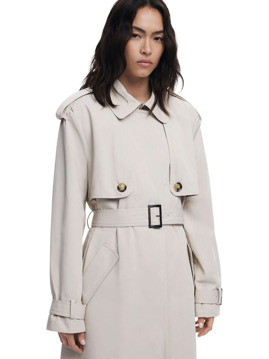 Women's Beige Trench Coat
